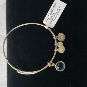 Alex and Ani blue zircon December NWT